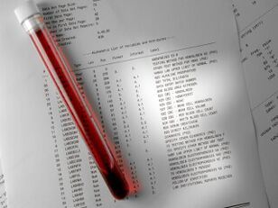 Blood analysis for parasites
