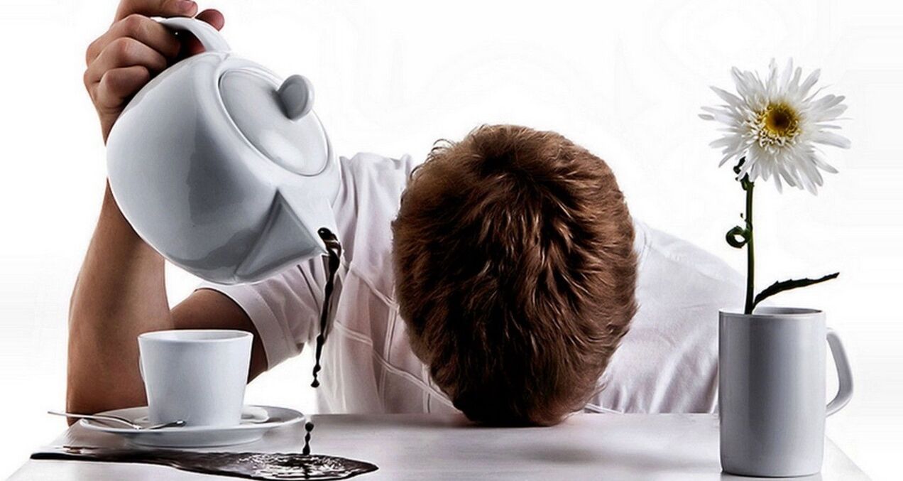 Chronic fatigue accompanies the presence of worms in the body.